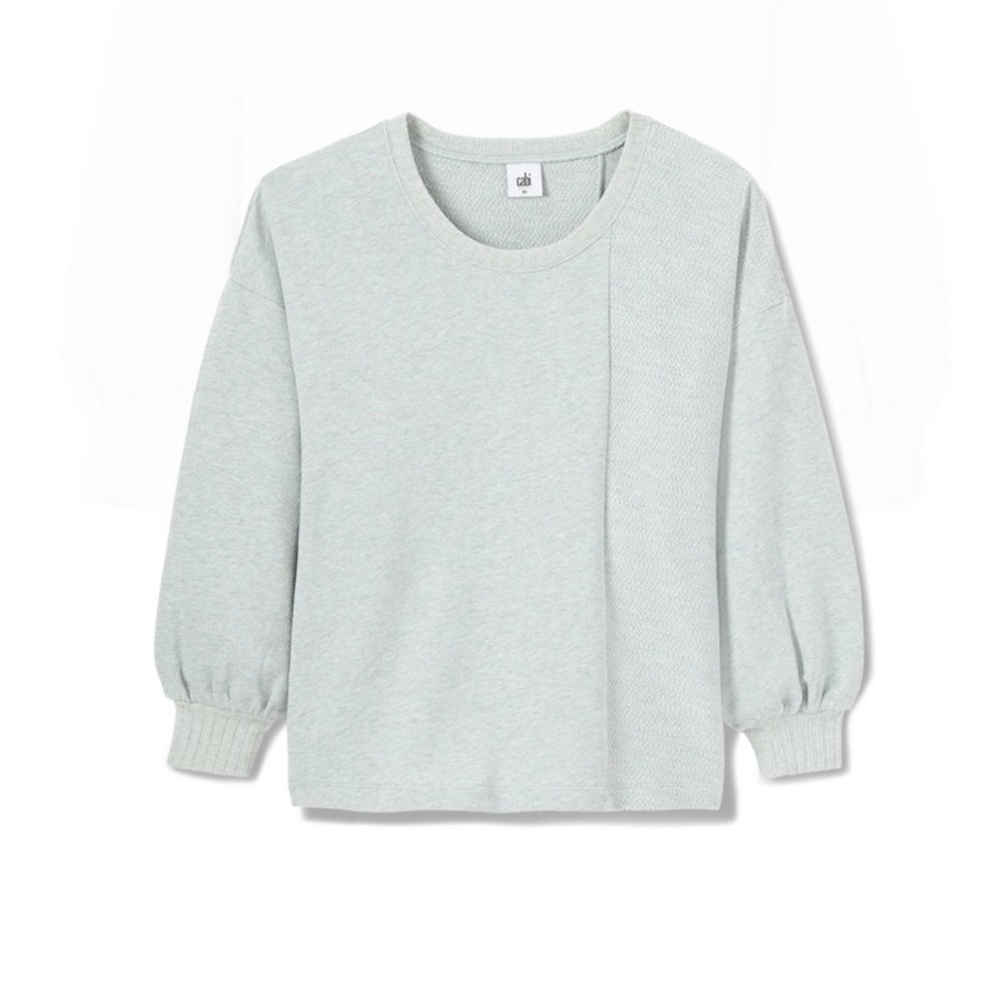 Cabi wind down top pullover sweatshirt size small style #6541